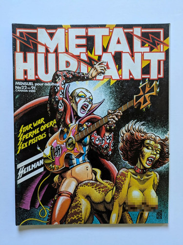 Métal hurlant 1977 - métal,