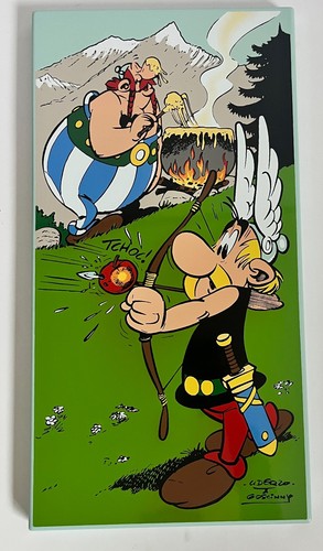 Uderzo plaque emaillee - -,
