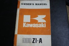 KAWASAKI 900 Z1A  Z1-BA OWNERS MANUAL 1973 99997-808