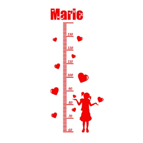 Sticker toise - *,