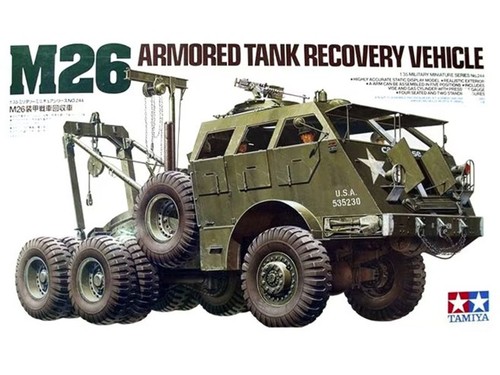 Tamiya m26 tank recovery - tamiya,