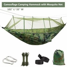 Camping Hamac avec moustiquaire / moustiquaire, Portable en nylon léger