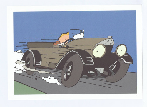 Tintin herge ex libris - /, ex-libris