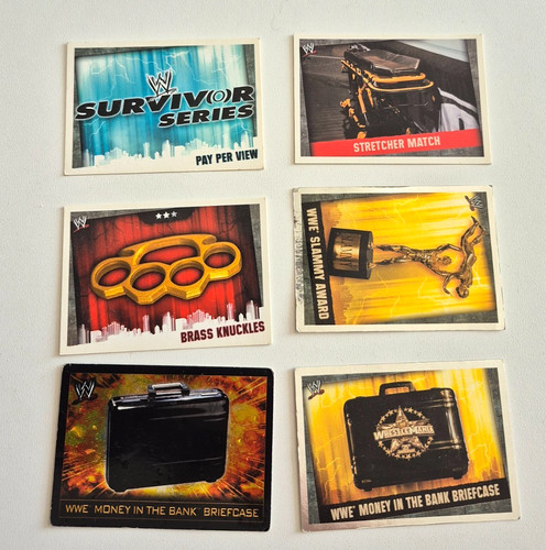 Lot cartes wwe - de, topps