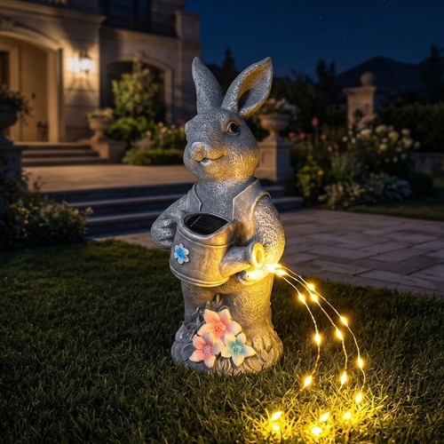Lampe jardin pour lapin - pour,