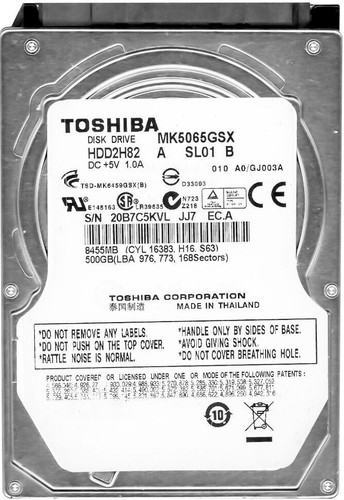 Disque dur interne - disque, toshiba