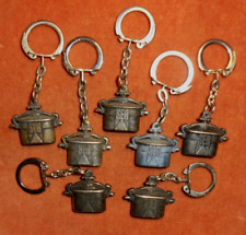 Keychain LOT X 7 COOKER MINUTE SEB ... C'EST BIEN!