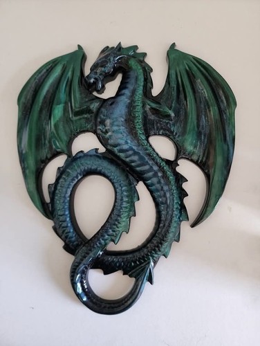 Figurine statue dragon - , ailé