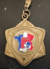 Vintage CB CiBi Keychain - FFCBL French Federation of Citizen-Free Band