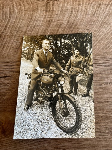 Photo ancienne moto n246 yvon - moto,