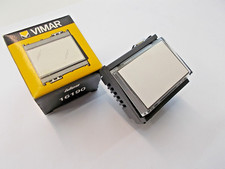 VIMAR IDEA 16190 BUTTON 1PNO 10A 12-24V LIGHT PLATE FOR TORPEDO LAMP