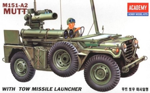 M151 mutt with tow - mutt, missile