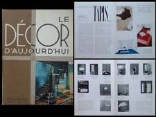 DECOR D'AUJOURD'HUI n°4 1934