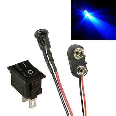 Alarme factice voiture bleue - factice,