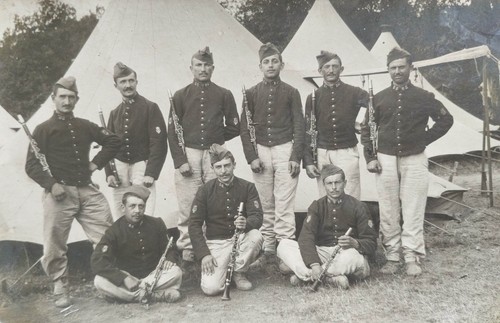 Carte photo clarinettes - carte,