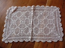 Napperon  coton crochet