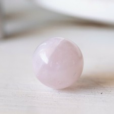 Boule QUARTZ ROSE 18-20mm Pierre naturelle Lithothérapie Sphère Énergie