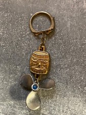 OLD WINE ADVERTISING BOURBON KEY DOOR OLD PROPELLER BARREL MARINE BOAT