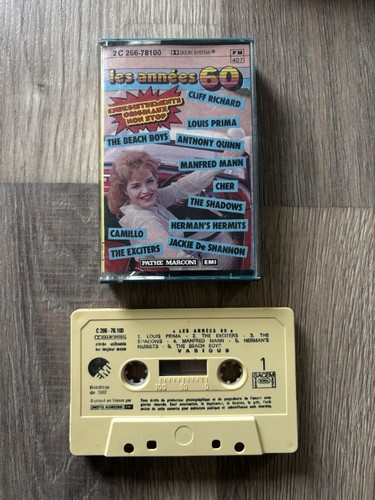 Cassette audio les années - audio, 60