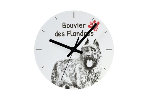 Bouvier des flandres horloge - bouvier,