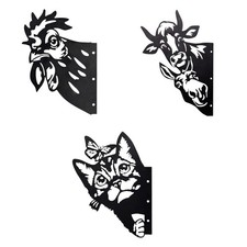 Panneau mural découpé en