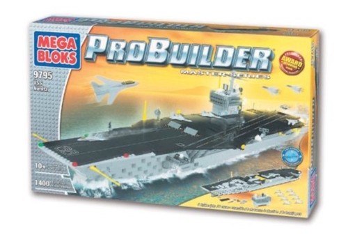 Mega blocks pro - blocks, nimitz