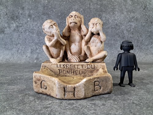 Les trois singes sagesse - trois, la
