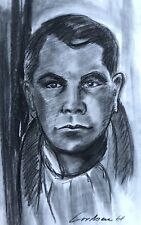 Dessin Crayon Charbon Portrait