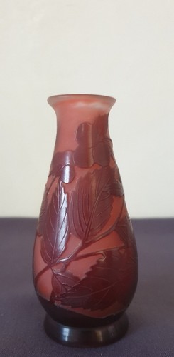 Ets gallé très - gallé,, vase