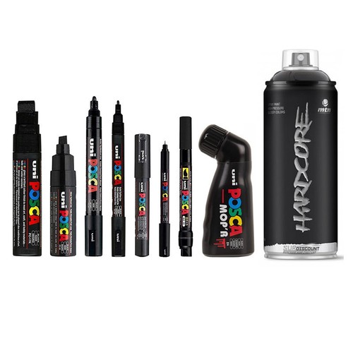 Marqueurs posca noir - -,