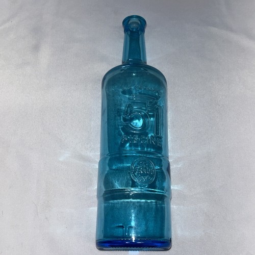Bouteille publicitaire bleu - a2,