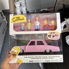 Brand New The Simpsons Family Sedan Set In Hand Ready to ship New Sealed