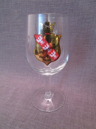 Verre bière publicitaire - verre,