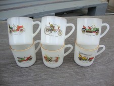 6 Tasses à café  Voitures