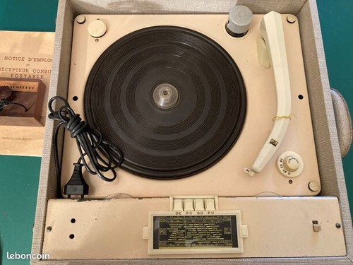 Radio combiné tourne disques - radio-combiné, tourne-disques