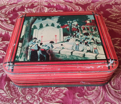 Ancienne boite fer - ancienne,