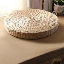 Oreiller de méditation Coussin Tatami rustique pour la cérémonie du thé du