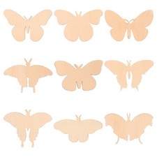  9 Pcs Copeaux De Bois Non