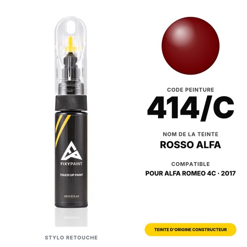 Peinture retouche pour - pour, alfa