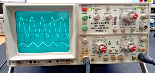 Hameg hm303 oscilloscope - hameg,