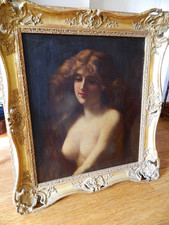 Grand tableau huile sur toile