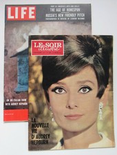 Audrey Hepburn FRANCE Le Soir Illustre Magazine 1969 La Nouvelle Vie d'Audrey