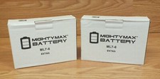 Genuine Mighty Max 2 Pack - 6V 7AH SLA Batteries Only *READ* 