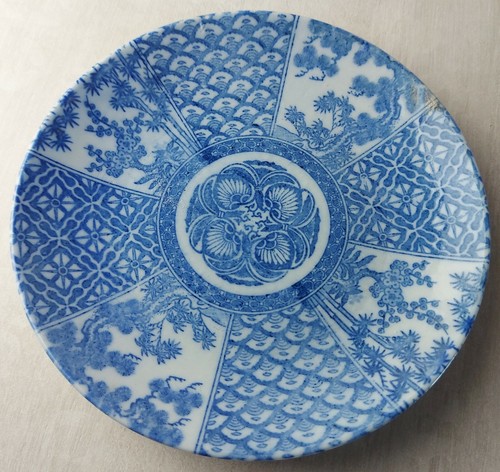 Ancienne assiette - , en