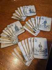 B. P. Grimauld Very Rare Antique Piquet Deck. 32 Beautiful Cards