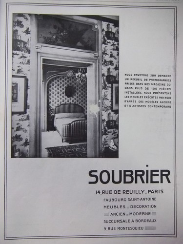 Publicité soubrier meubles - soubrier,