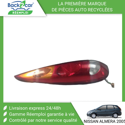 Feu arriere gauche - arriere,