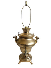 BEEM Royal Samovar Vintage GOLD Brass Teapot Tea Urn LAMP