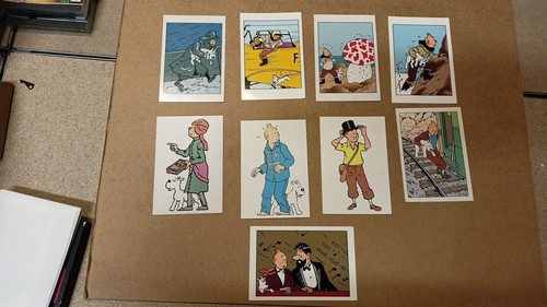 Tintin lot carte - lot, 9