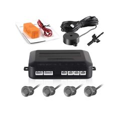 Radar Stationnement Recul Détecteur Parking 4 Capteur Arrière Voiture Gris 1pc